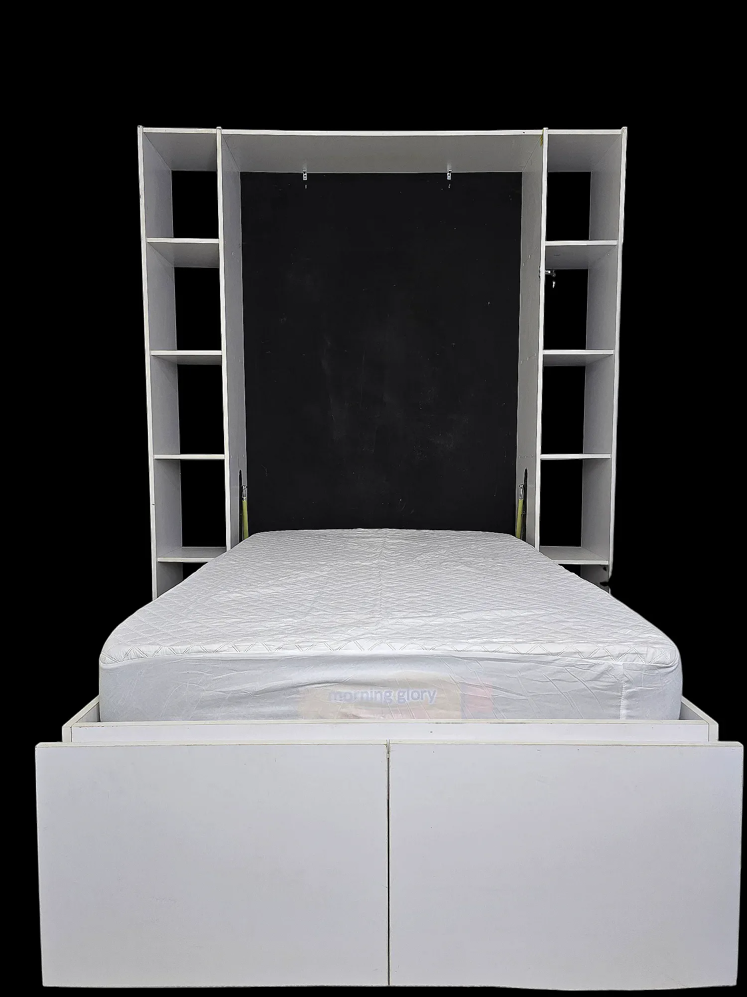Makespace Murphy Bed — bed down